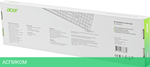 Клавиатура Acer OKR301 белый/серебристый (ZL.KBDEE.015)