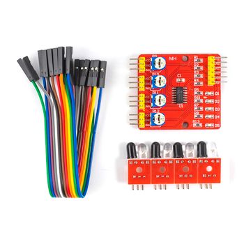 Датчик линии 4х канальный