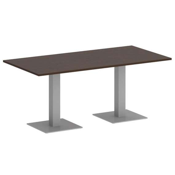 First Стол прямоугольный KSPRG-4 Венге Цаво/Металл Серый 1800*900*750
