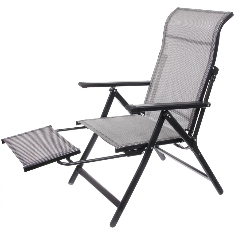 Кресло-шезлонг складное «Дачная симфония» DS-L21, 78*63*110 см, с регулировкой положения спинки