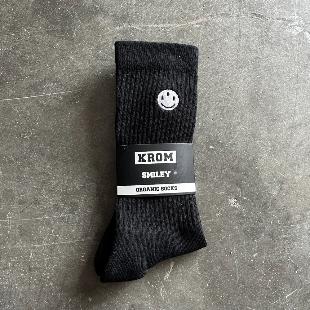 Носки KROM Smiley Socks Black