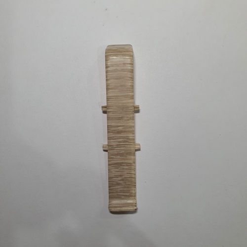 Соединитель к плинтусу "Идеал-Д85" Дуб латте