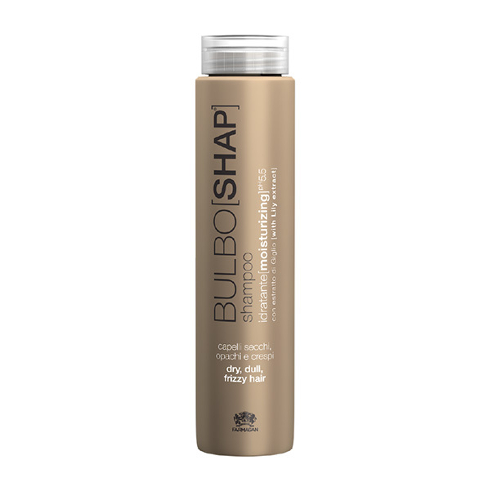 Шампунь увлажняющий для сухих тусклых и пушащихся волос Farmagan Bulboshap Shampoo Dry Dull Frizzy Hair 250мл