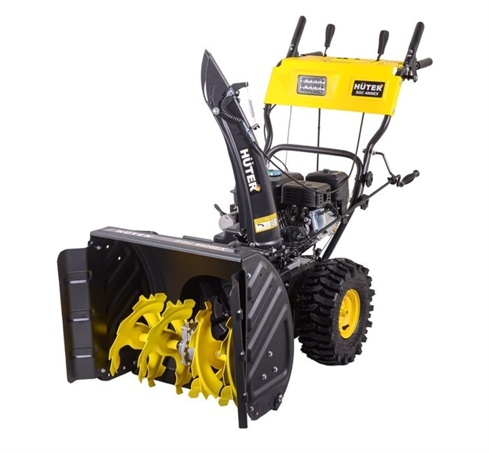 Снегоуборщик Huter SGC 4800EX, бензиновый, 7л.с., самоходный