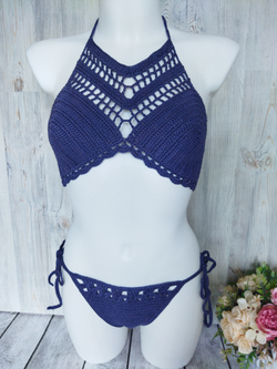 Купальник вязаный