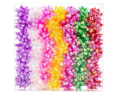 Бантики 100шт 4см 7 цветов кор