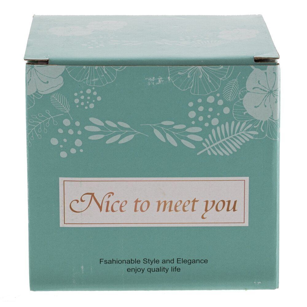 GAEM Кружка с крышкой и ложкой 440 мл, L8,4 W8,4 H8,3 см