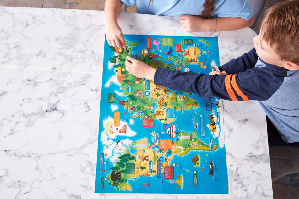 Игра-ходилка Кругосветка арт 02941 (Десятое королевство)