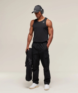 Майка GYMSHARK Critical Tank Black