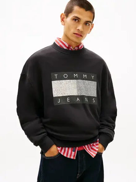 Толстовка мужская TOMMY JEANS TJM 90S DISTRESSED F