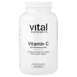 Vital Nutrients, витамин C с биофлавоноидами, 220 веганских капсул