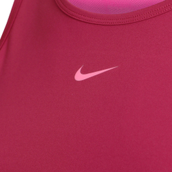 Женская теннисная майка Nike Dri-Fit Performance Cropped Tank Top Women - Red, Pink