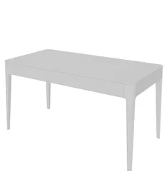 Стол письменный Type из массива дуба 140*70 см (белый RAL 9003)