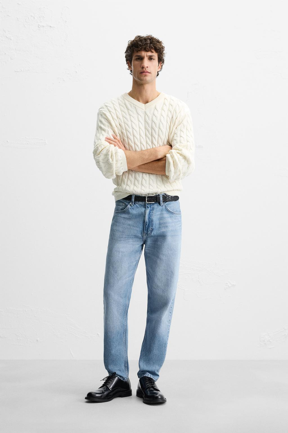 Джинсы tapered slim fit