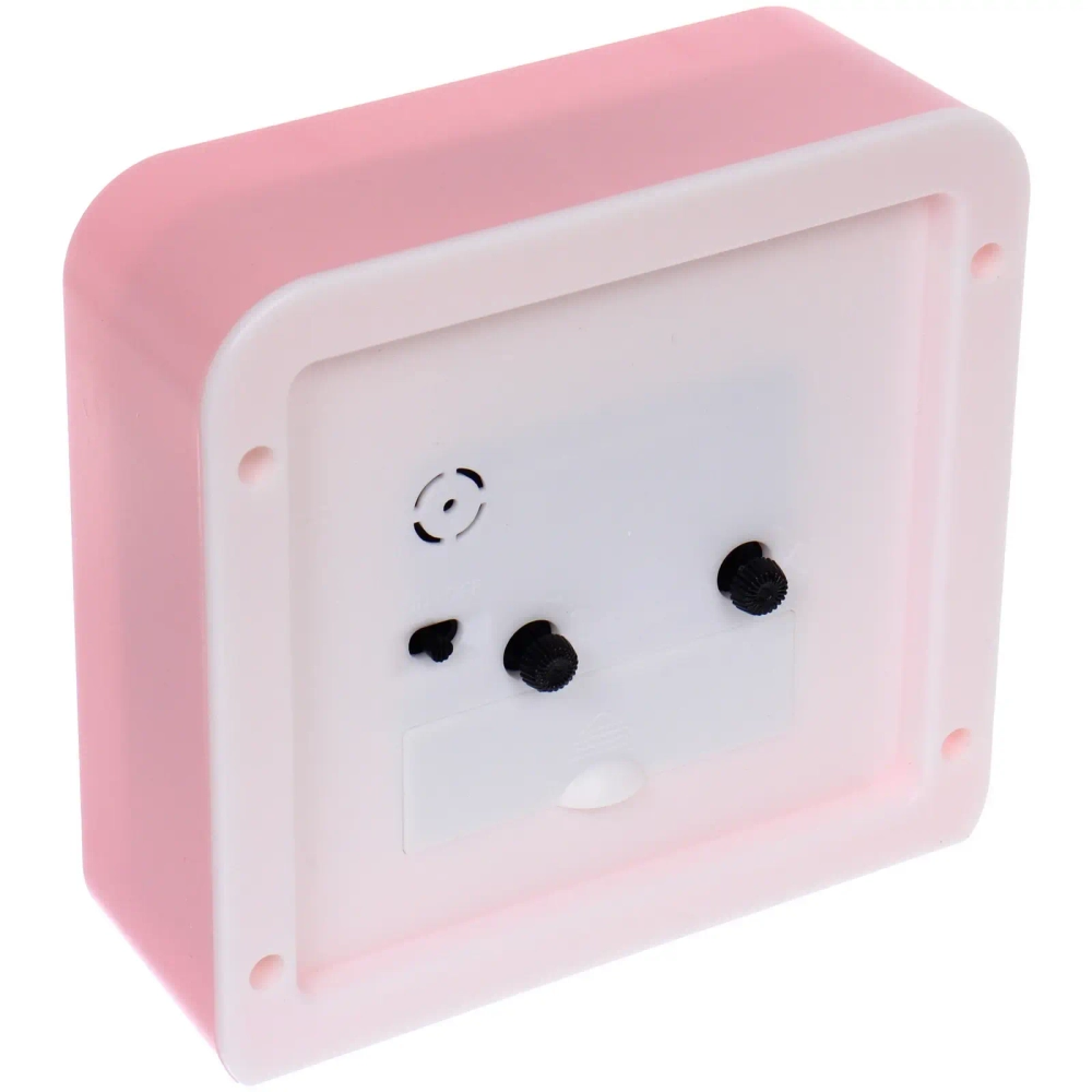 Будильник «Виола» 10,5*10,5*4см, микс цветов