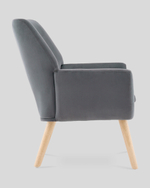 Кресло Райт серый