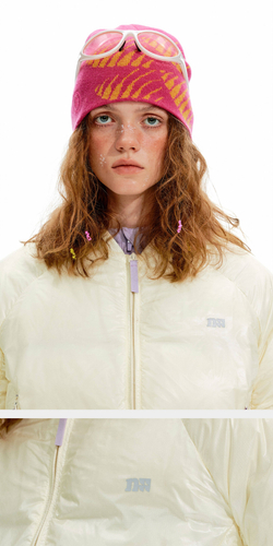 WMNS Куртка Nothomme Monterest 800 Fill Cropped бежевый