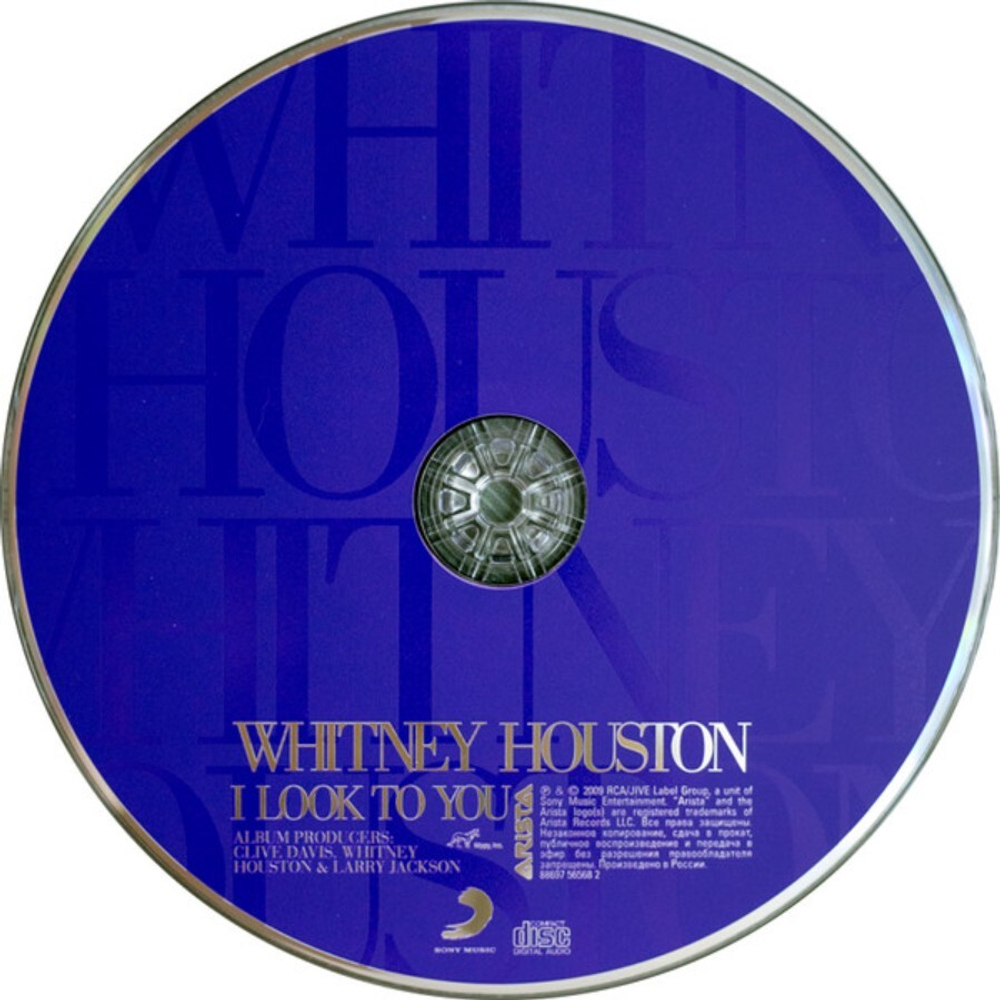 Whitney Houston / I Look To You (RU)(CD)