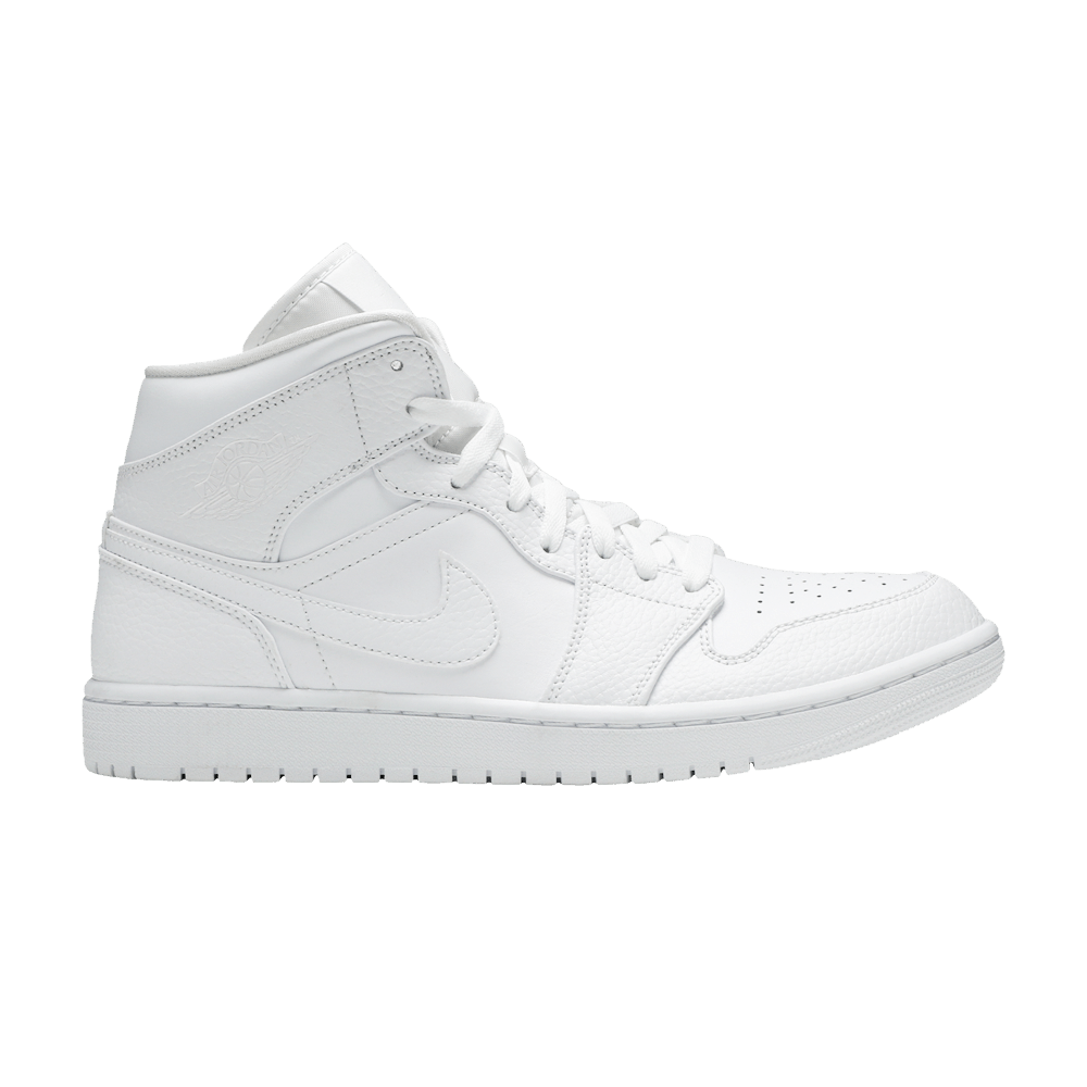 Кроссовки Jordan Air Jordan 1 Mid "Triple White"