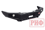 Бампер силовой передний Toyota Land Cruiser Prado 120 c доп. фарами и защитой бачка омывателя РИФ