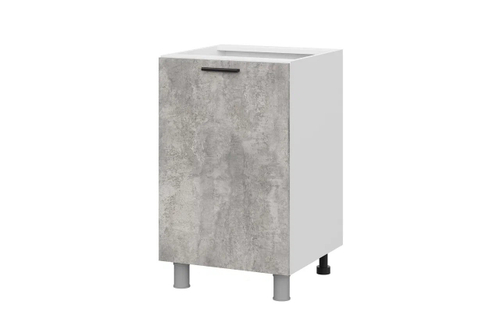 Модус фасад Цемент светлый С500 Стол рабочий 500 SV Мебель