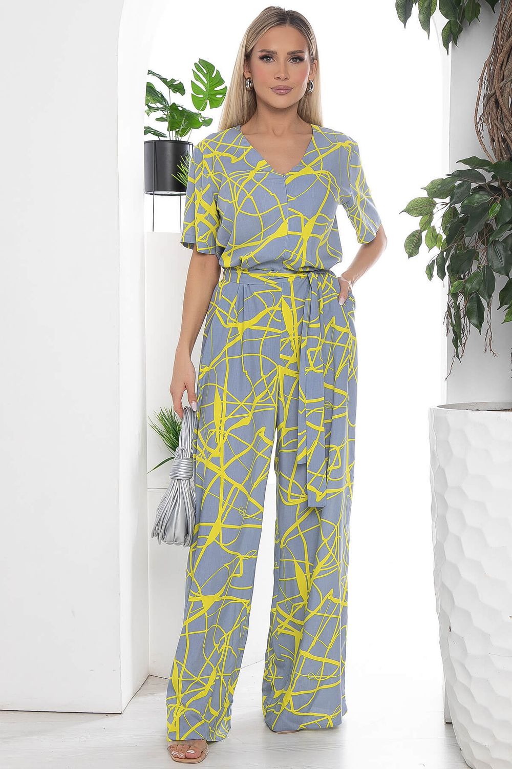 Комбинезон Леон (серый) К10329 LT Collection