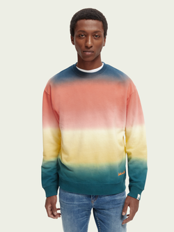 Свитшот Scotch&Soda Tie-dye felpa crewneck 169189/0219