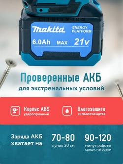 Шуруповерт аккумуляторный бесщеточный 90 Нм