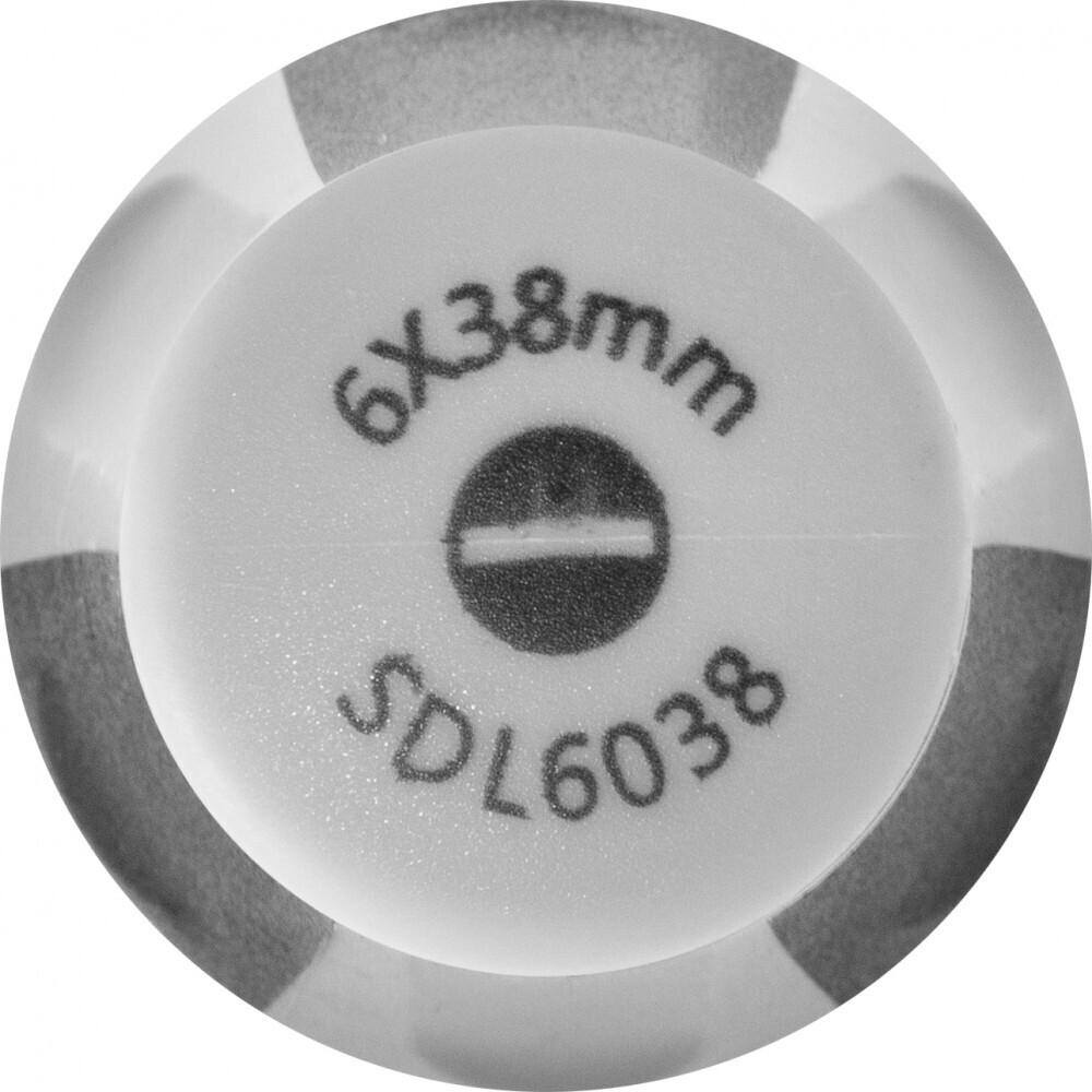 SDL6038 Отвертка стержневая шлицевая, SL6х38 мм