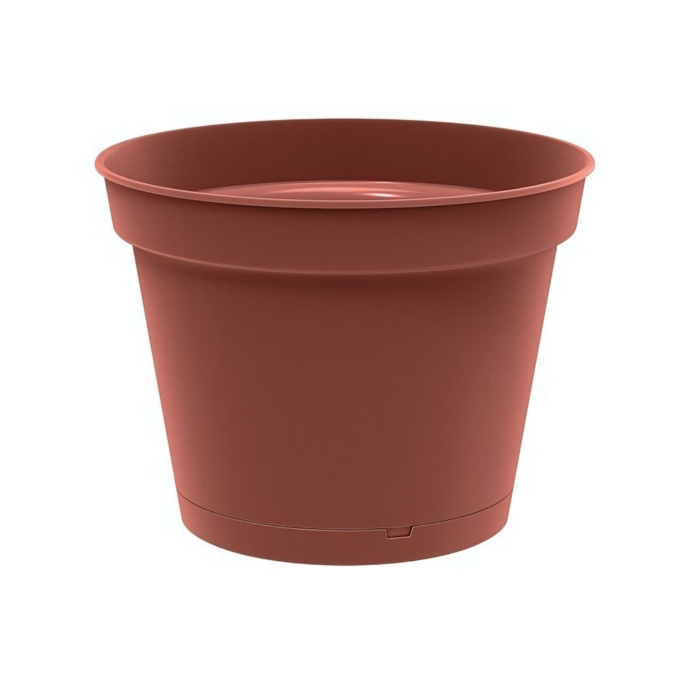 Горшок для цветов "Mint" D240мм, 5л с поддоном (терракотовый)