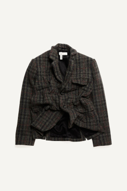 H&M - Glenn Martens Блейзер из смесовой шерсти, темно-коричневый