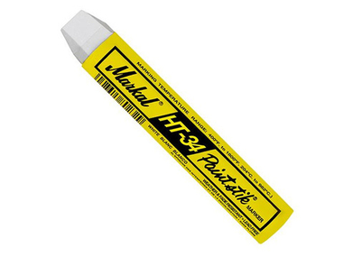 Маркер промышл. на основе твердой краски MARKAL HT-34 Paintstik БЕЛЫЙ