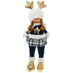 GAEM Игрушка набивная "Мальчик, Девочка", L20 W12 H56/30 см, 2в.