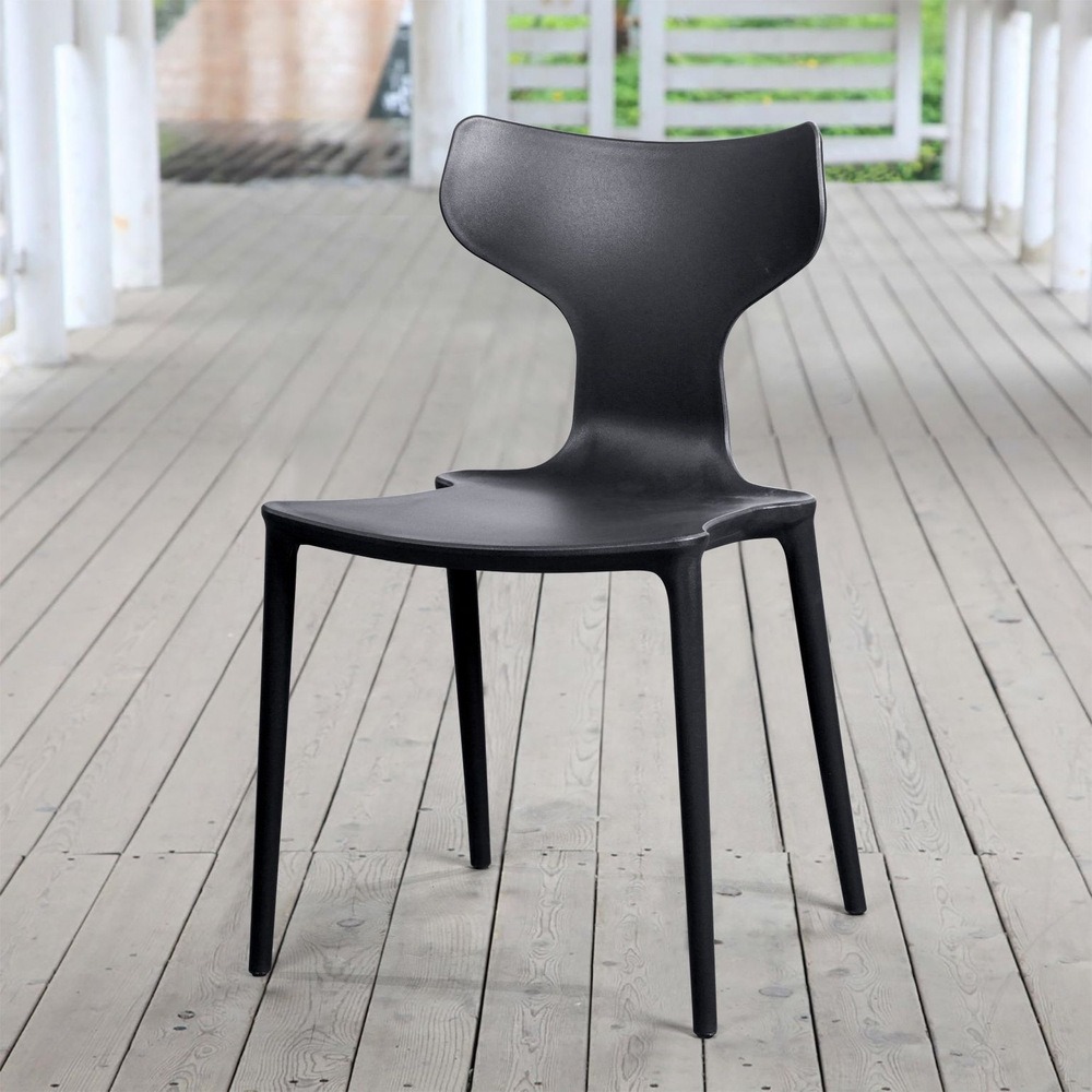 Стул Enzo, первичный пластик черный