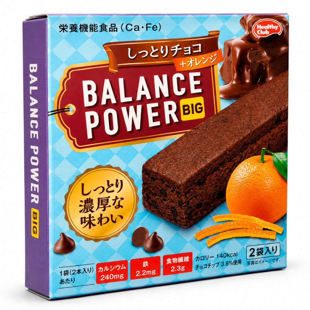 Злаковый батончик Balance Power Big «Нежный шоколад» с апельсином