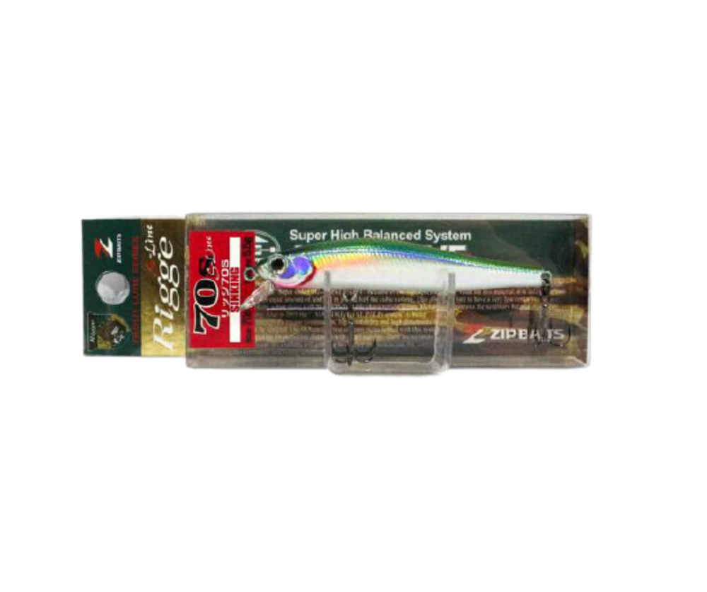 Воблер ZipBaits Rigge 90MN Secret, 821, Ivory Back Silver