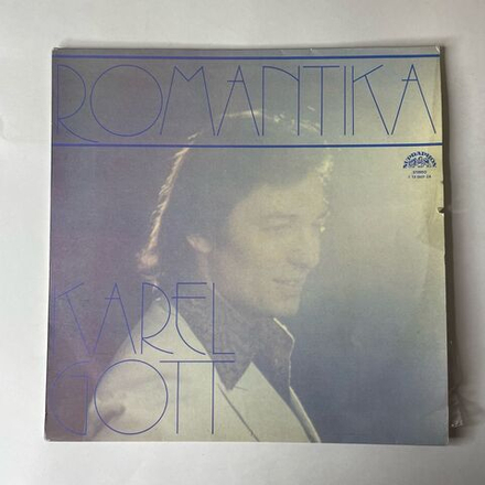 Винтажная виниловая пластинка LP Karel Gott Карел Готт Romantika (Чехословакия 1978)