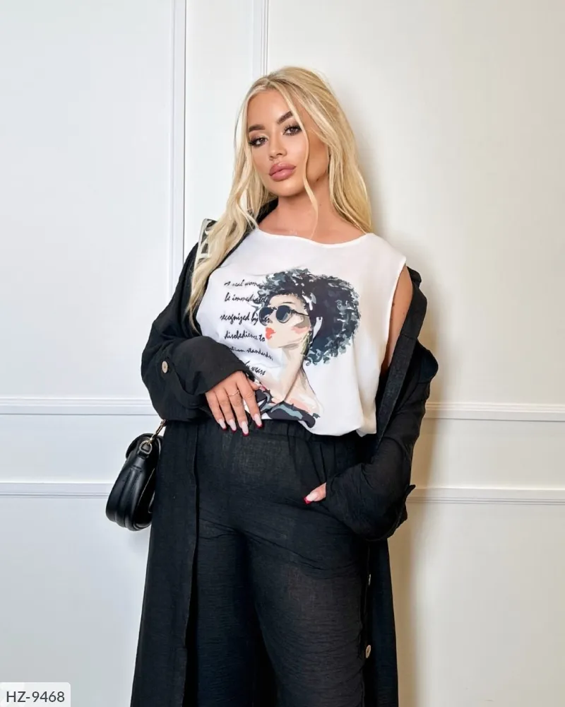 Костюм тройка HX-4695 Фабрика Моды