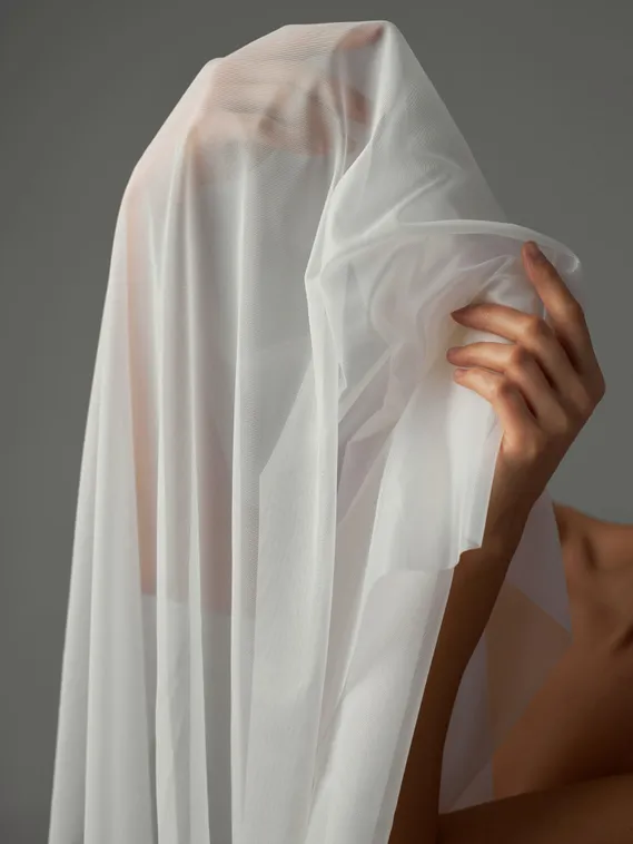 Корсетная сетка Lauma мягкая оптом, арт.388А, айвори 004