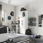 Шкаф детский - IKEA PLATSA/SMÅSTAD/SMASTAD, 60x40x180 см, белый, ИКЕА