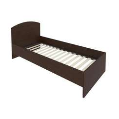 Light Кровать с ортопедическим основанием и изголовьем С-КИ-90 Венге Цаво 950*2050*900