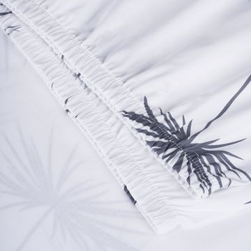 Простыня на резинке  Fiori 2,  120x200х30 , ранфорс  DOMTEKC