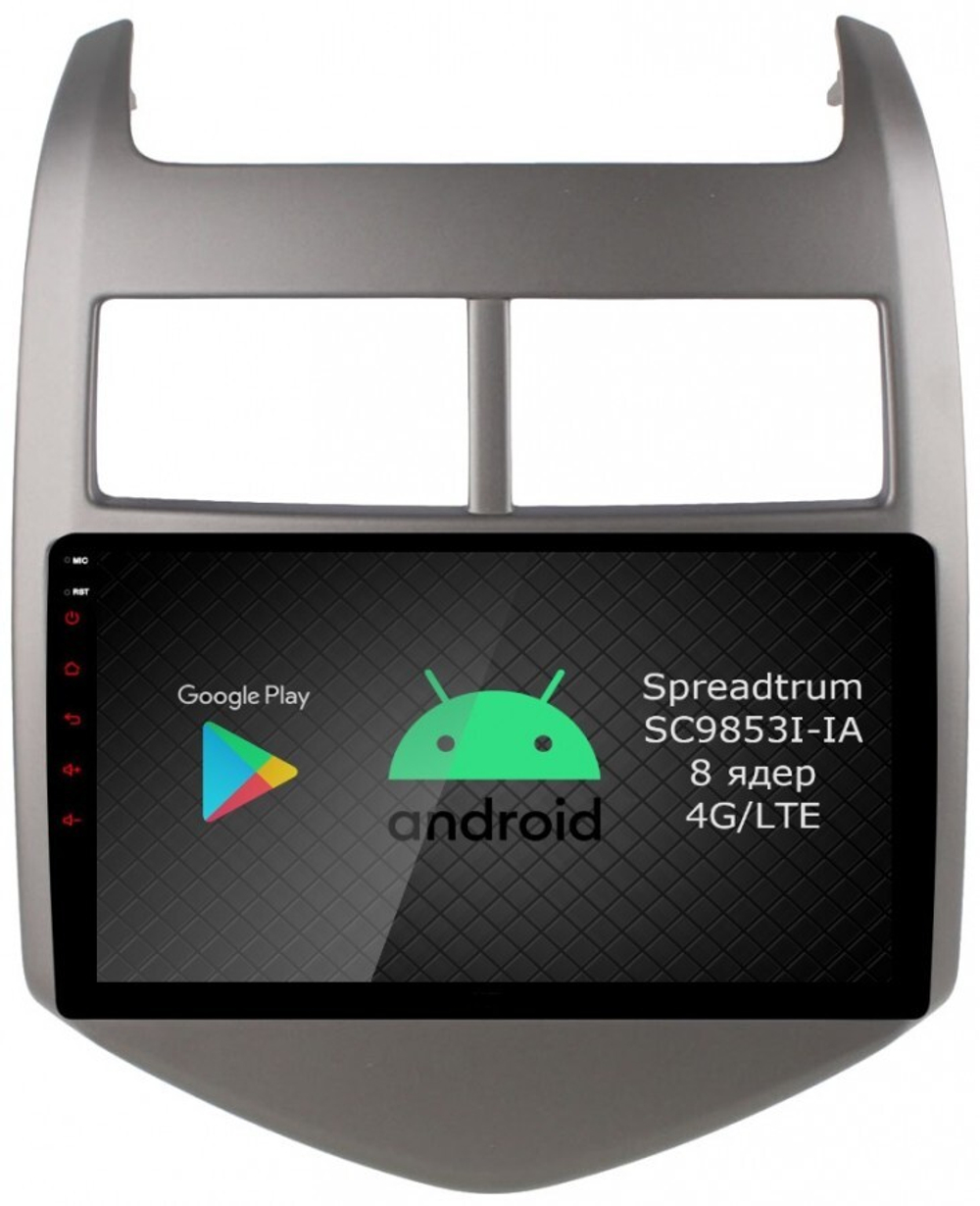 Магнитола для Chevrolet Aveo 2012-2015 - Roximo RI-1310 Android 12, ТОП процессор, 8/128Гб, SIM-слот