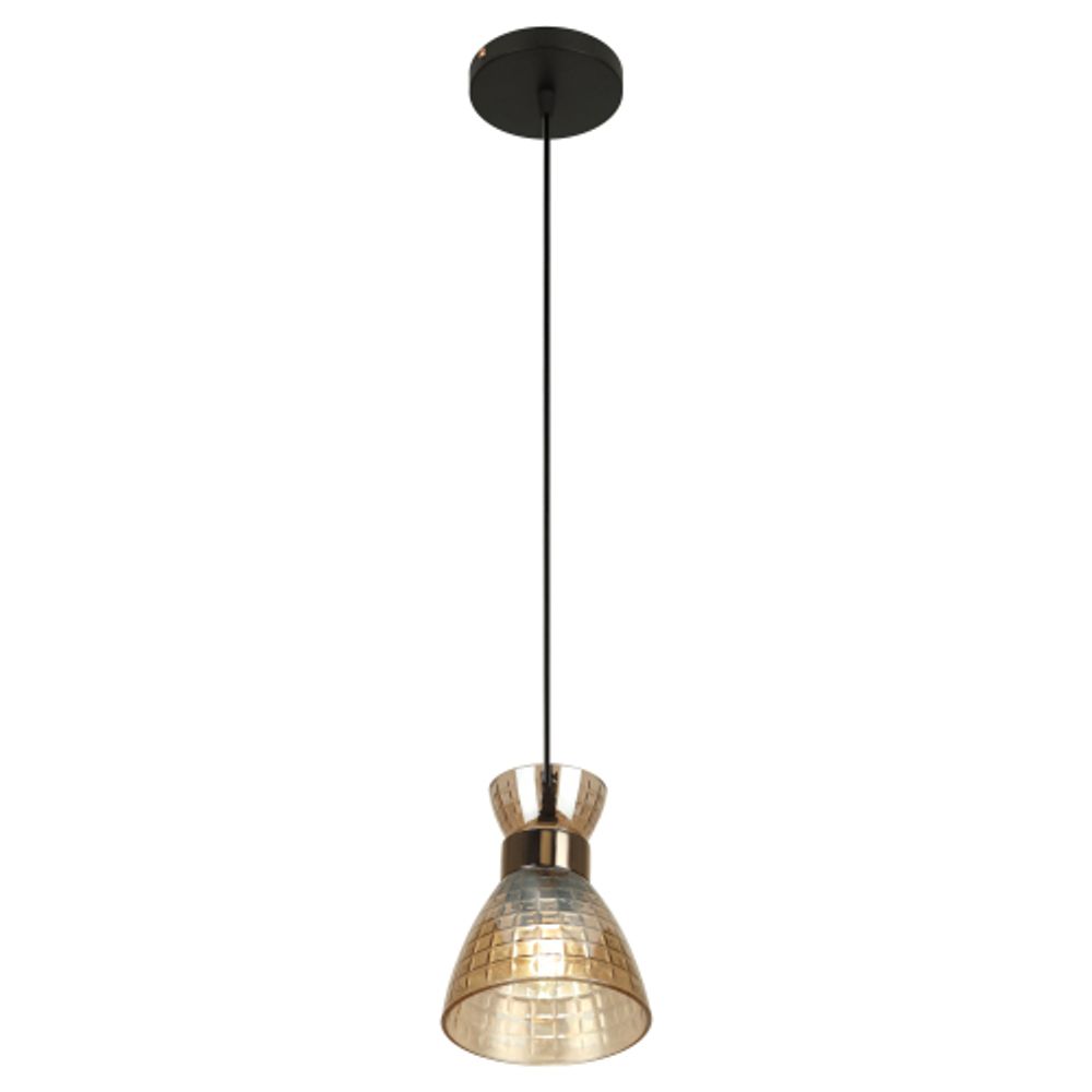 Светильник подвесной (подвес) Rivoli Iris 9186-201 1хЕ27 60 Вт модерн | Лайт