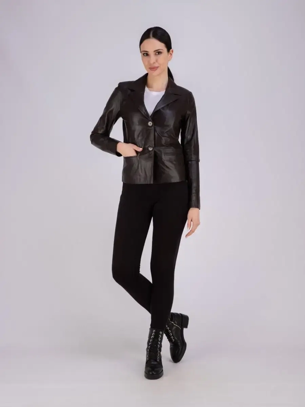 Куртка кожаная из натуральной кожи Турция