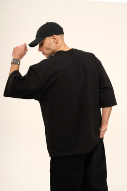 Футболка KUL'TURA "HYPERSIZE GOTH LOGO K" Черный