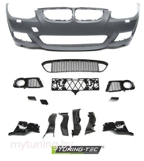 Передний бампер M-TECH для BMW 3 E92 E93 LCi