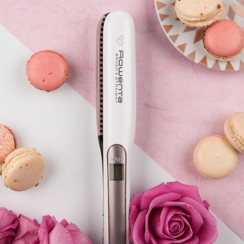Выпрямитель Rowenta Brush & Straight SF7510F0