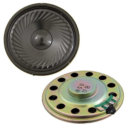 Динамик d=40мм 32 Ом 0,5Вт