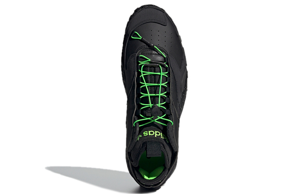 Кроссовки Adidas Originals Streetball 'Black Solar Green'